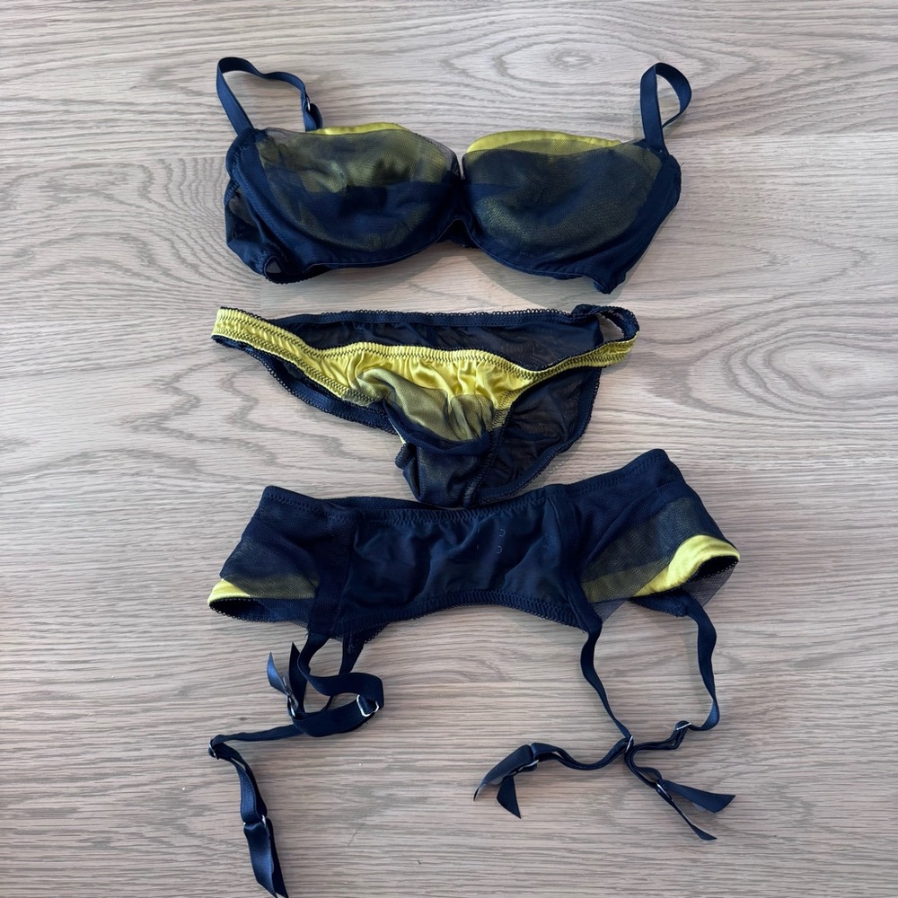 🐝 NWOT Lascivious Lingerie Set 🐝